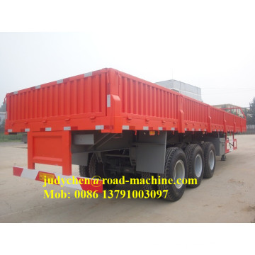 3 axles 20'/40' Flatbed Container  Semi Trailer